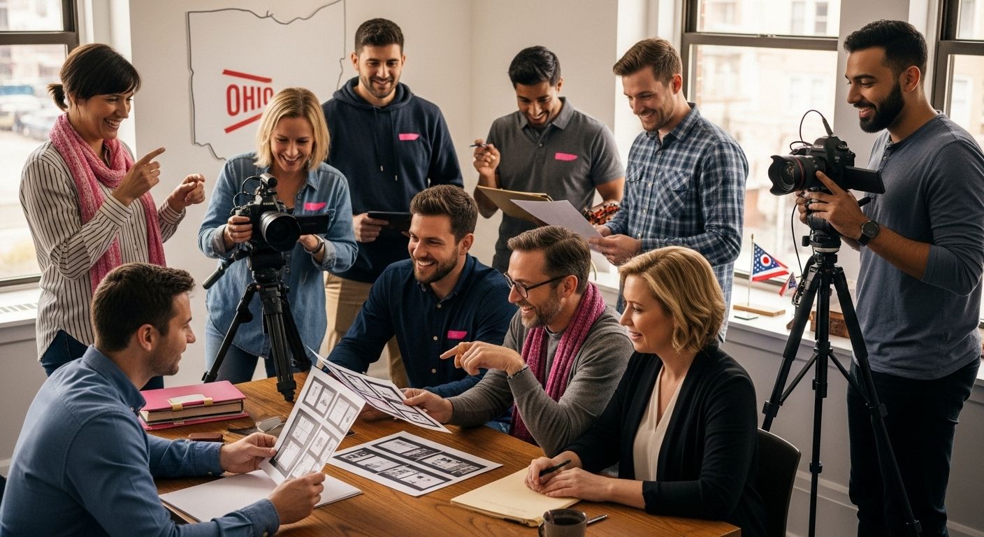 video production Ohio business teamwork